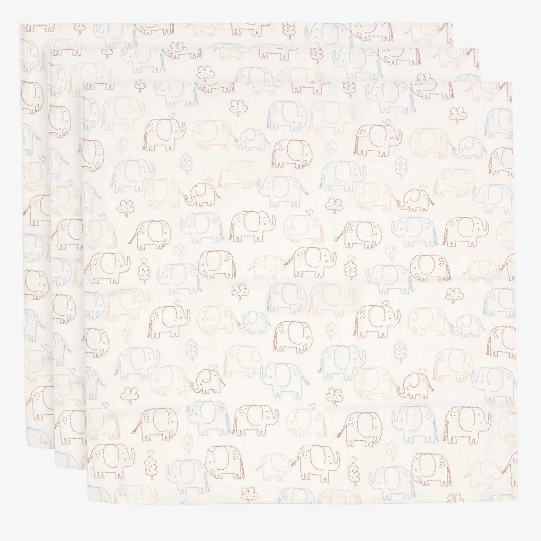 White fabric with a subtle pattern on a white background