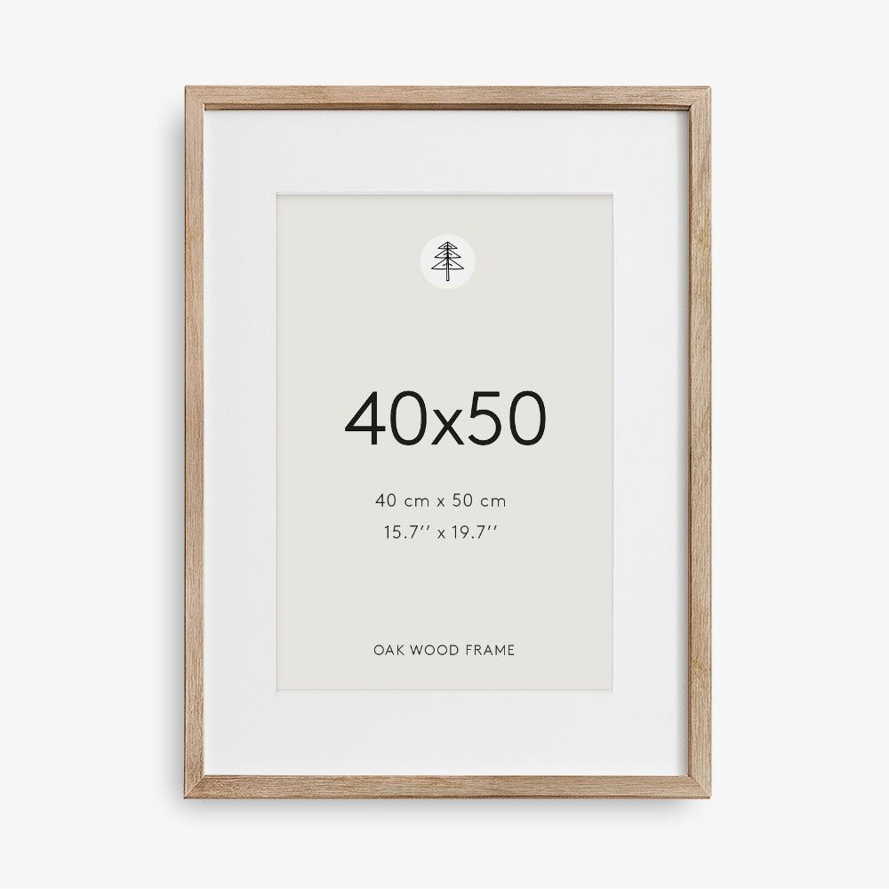 Okvir za slike, 40x50 Hrast