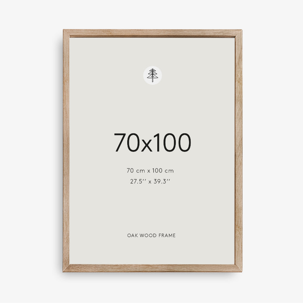 Okvir za slike, 70x100 Hrast
