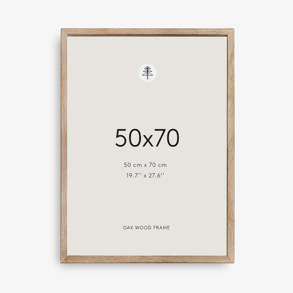 Okvir za slike, 50x70 Hrast