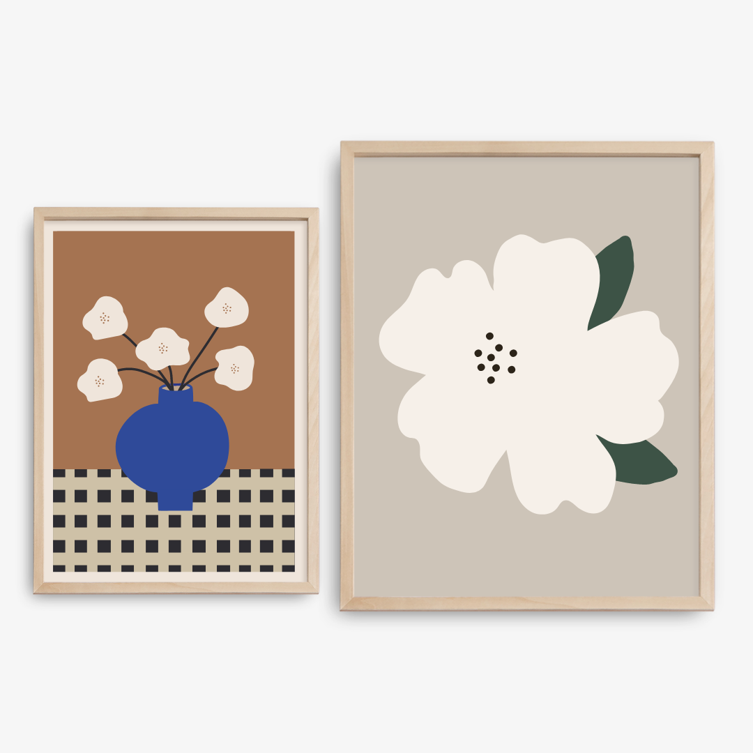 Floral Symphony, Gallery Wall Art Poster Set