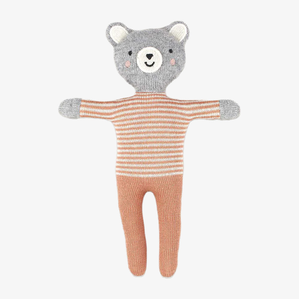 Baby Bear with Salmon Stripes