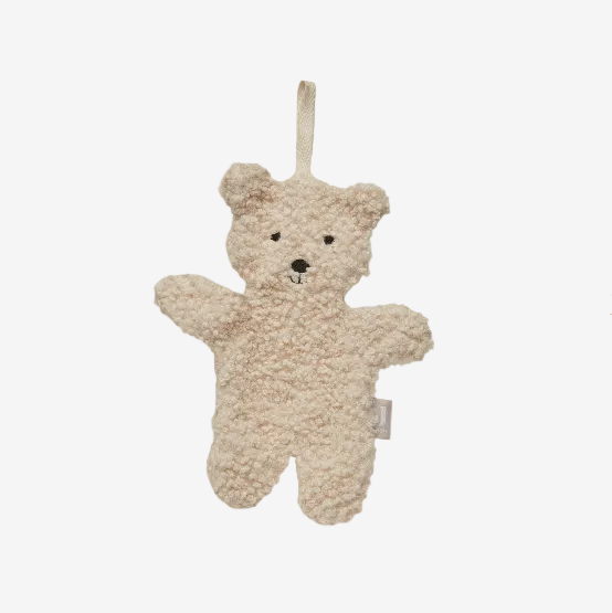 little otja pacifier cloth naturel, pacifier holder