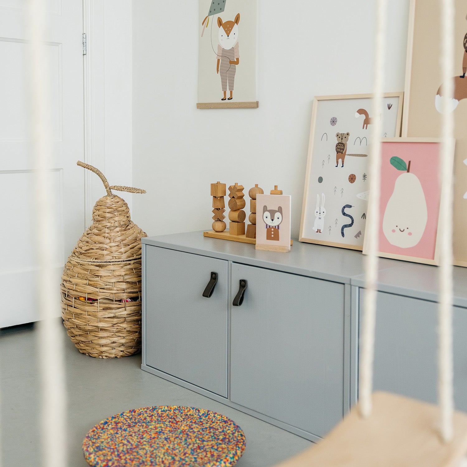 Otroški plakat Gozdna druščina