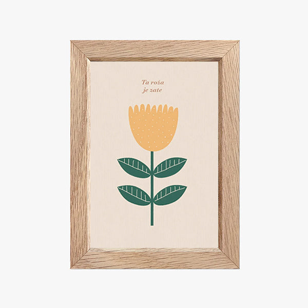 Framed Artwork, A Flower Just for You