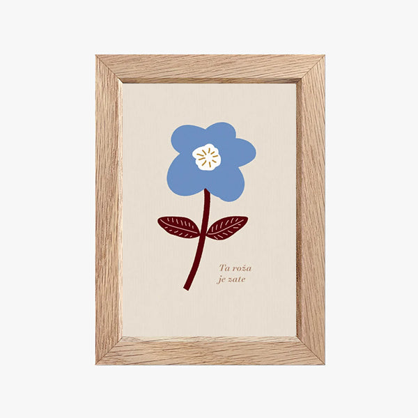 Framed Artwork, A Flower Just for You