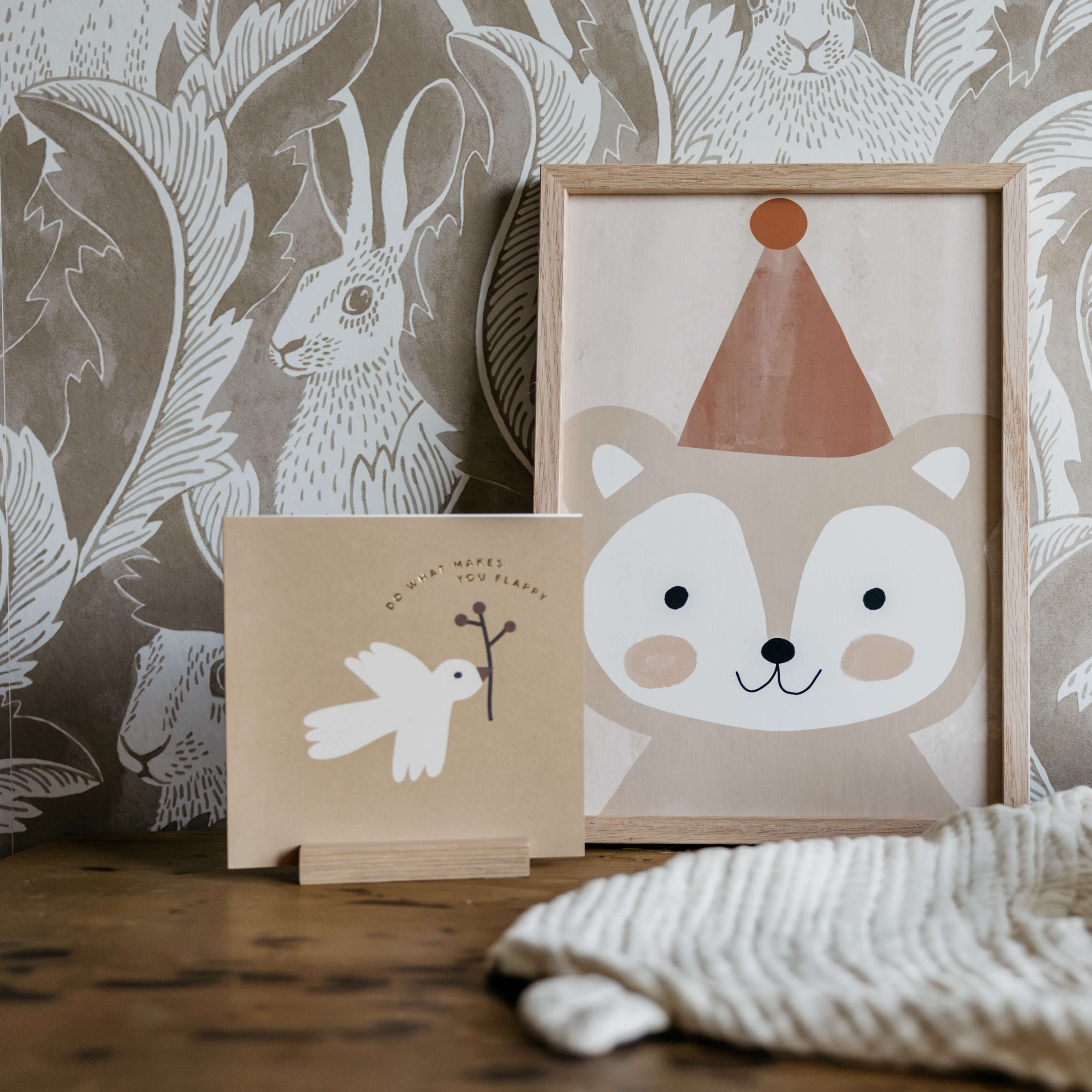 Bear-y Adorable, Animal Nursery Poster