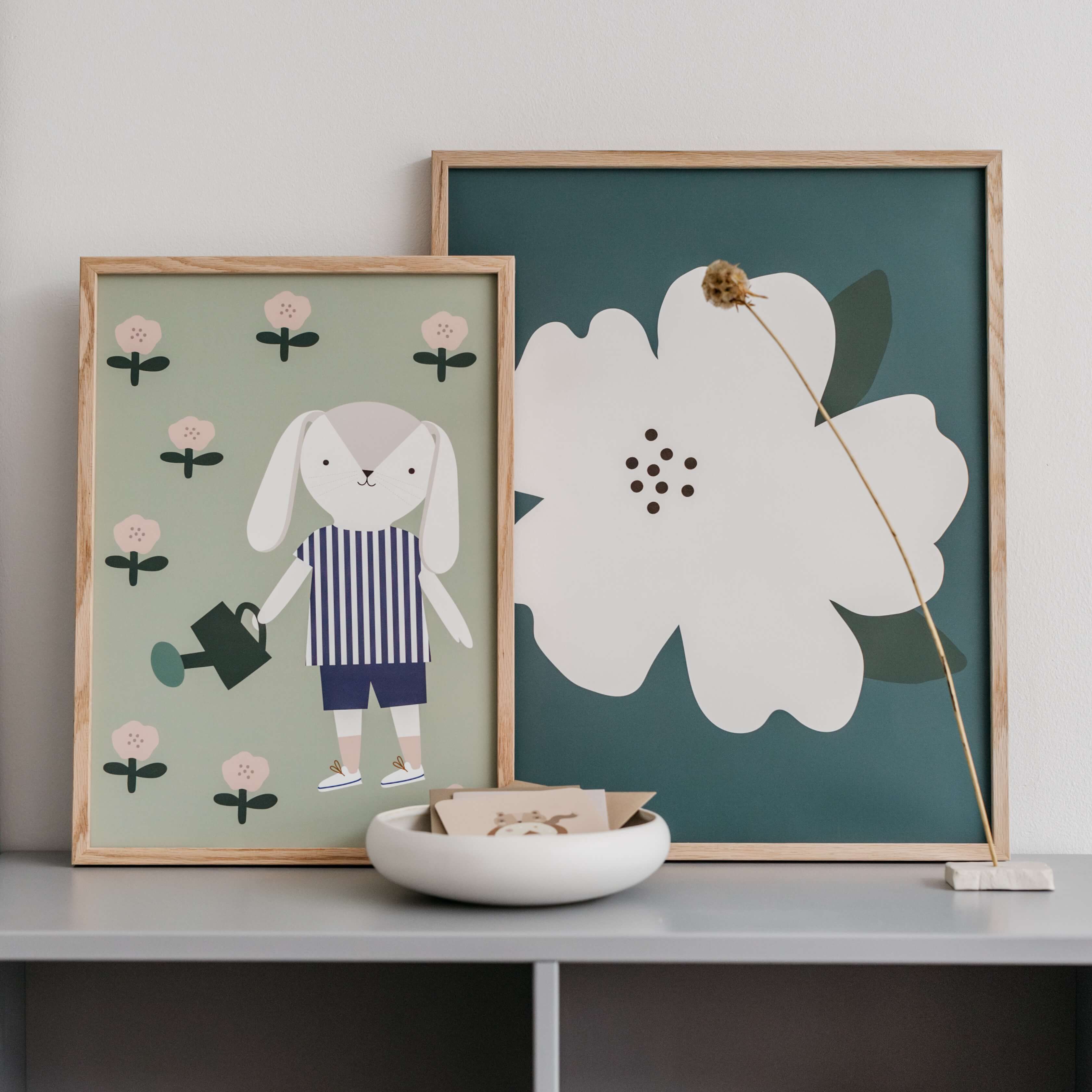 Zajček Otja vrtnari, Zelena