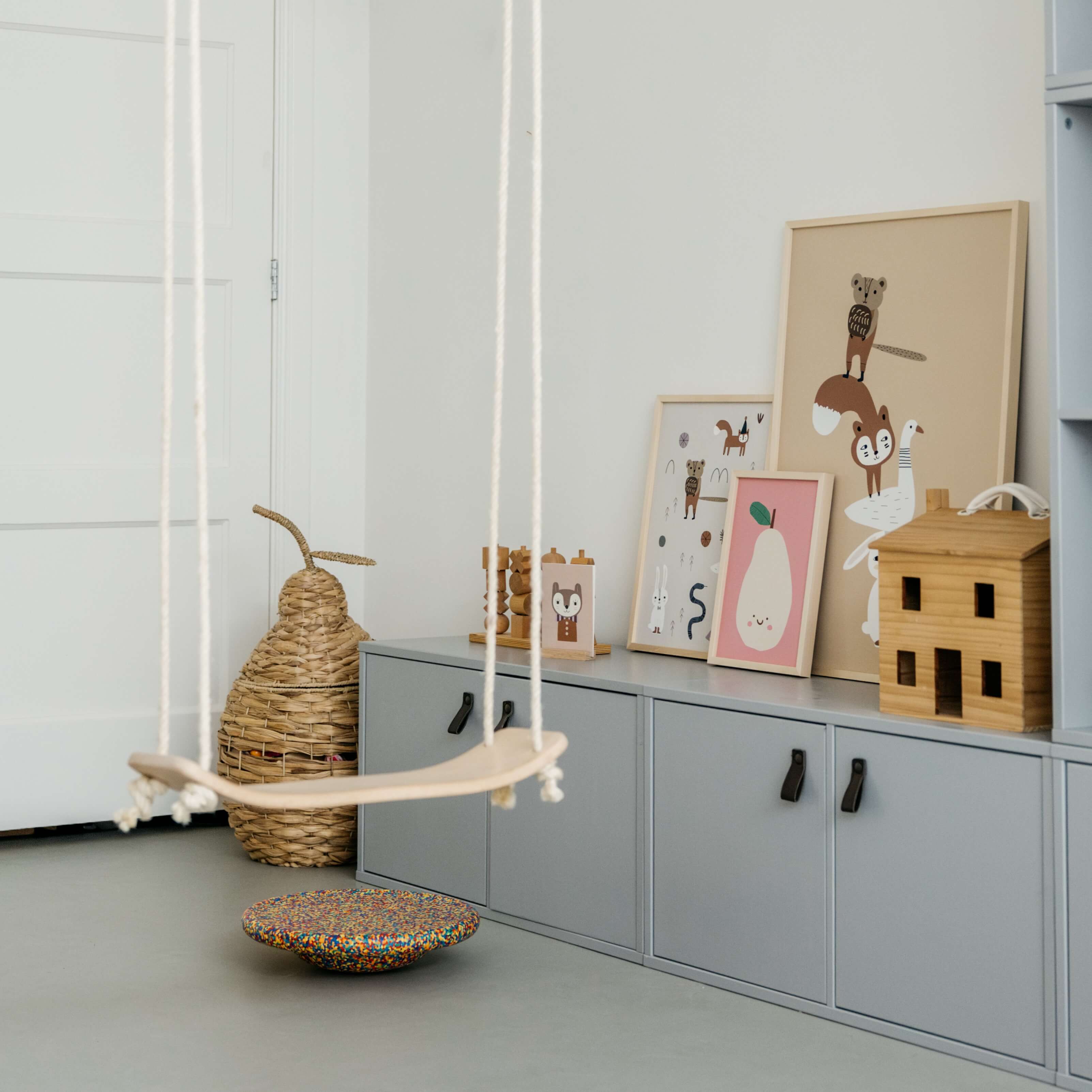 Playful Animal Trio, Gallery Wall Art Poster Set