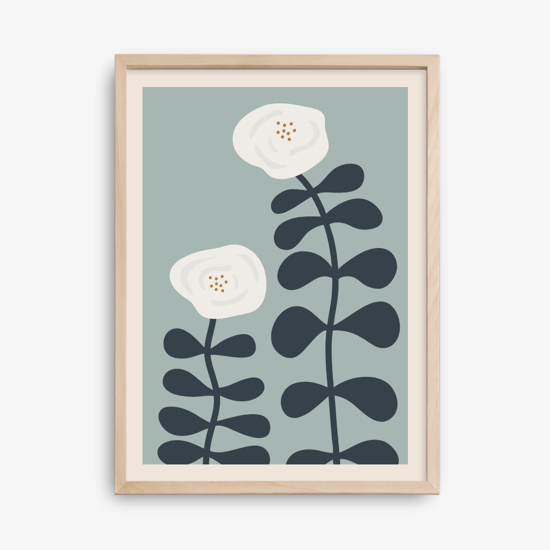 Blooming Flowers Poster