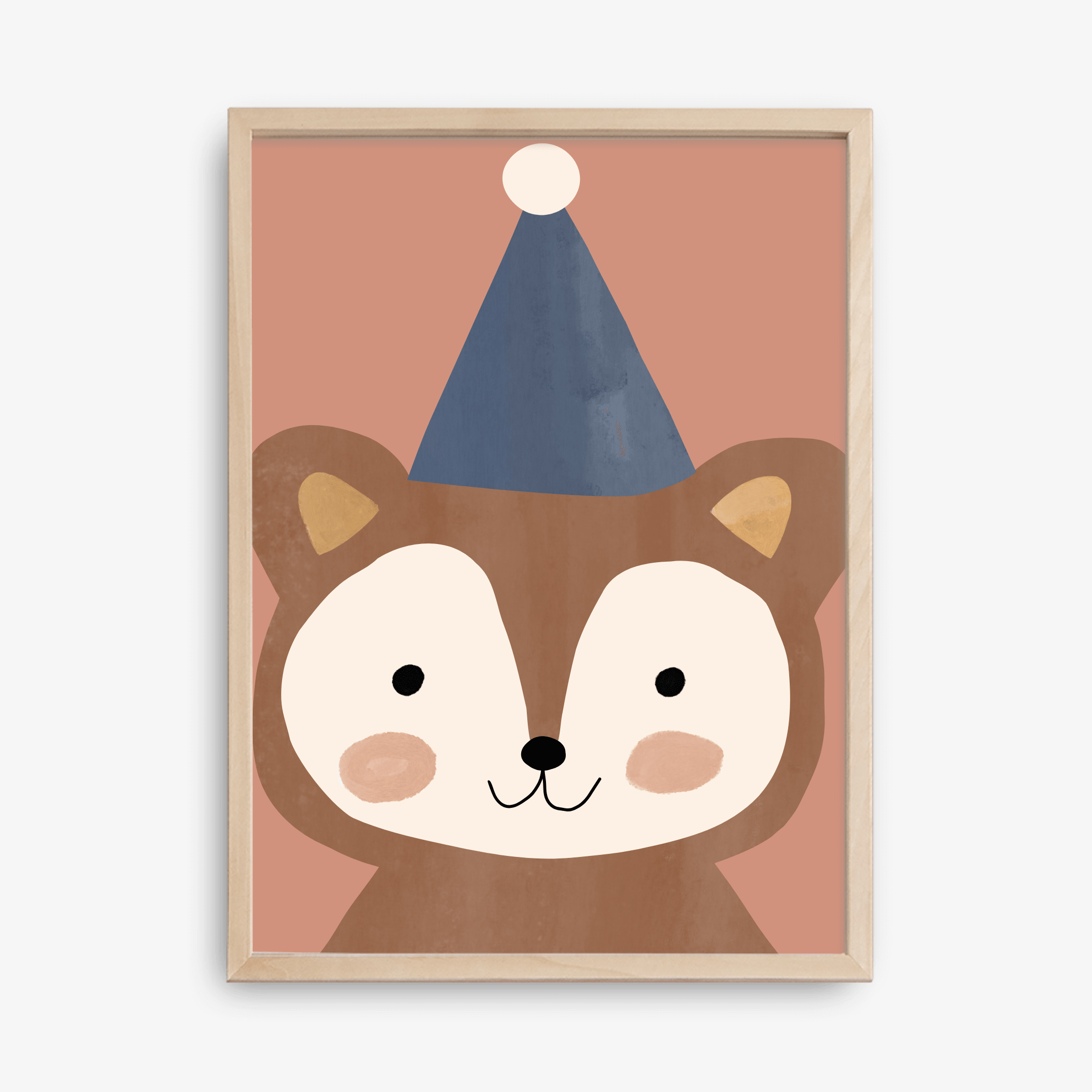 Bear-y Adorable, Animal Nursery Poster
