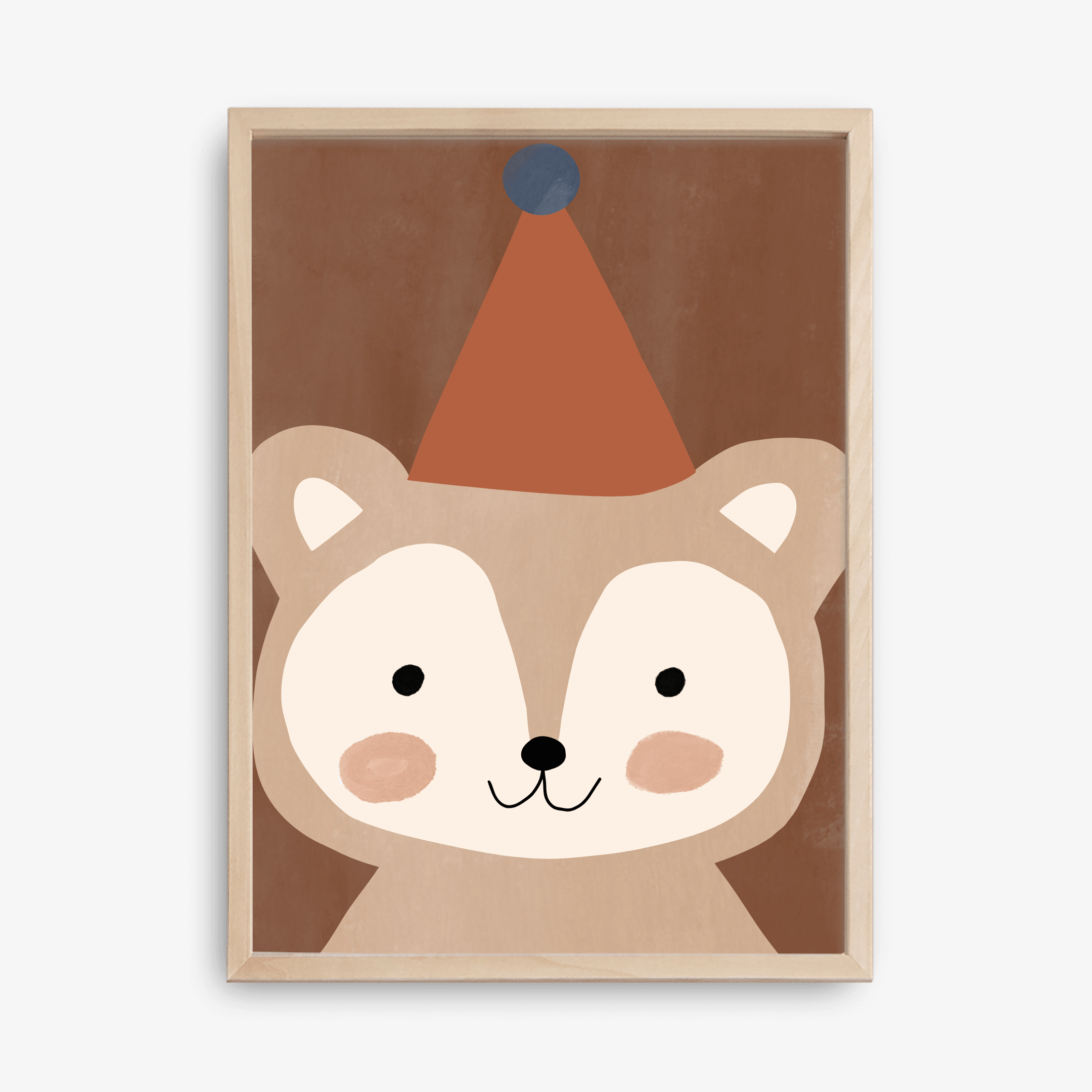 Bear-y Adorable, Animal Nursery Poster