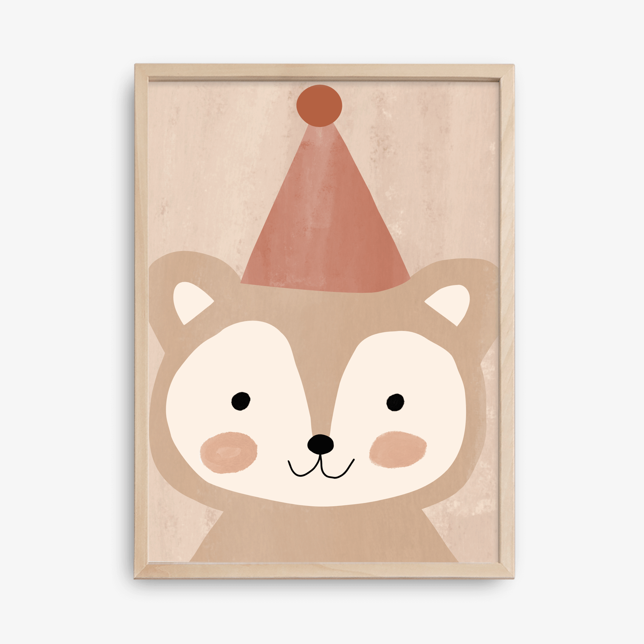 Bear-y Adorable, Animal Nursery Poster