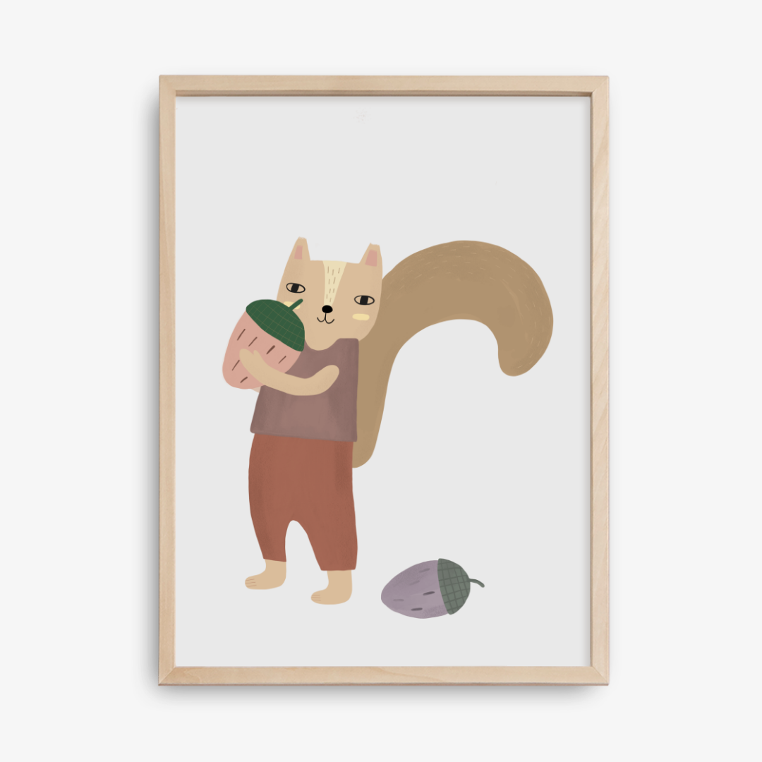 Lotta the Squirrel Poster
