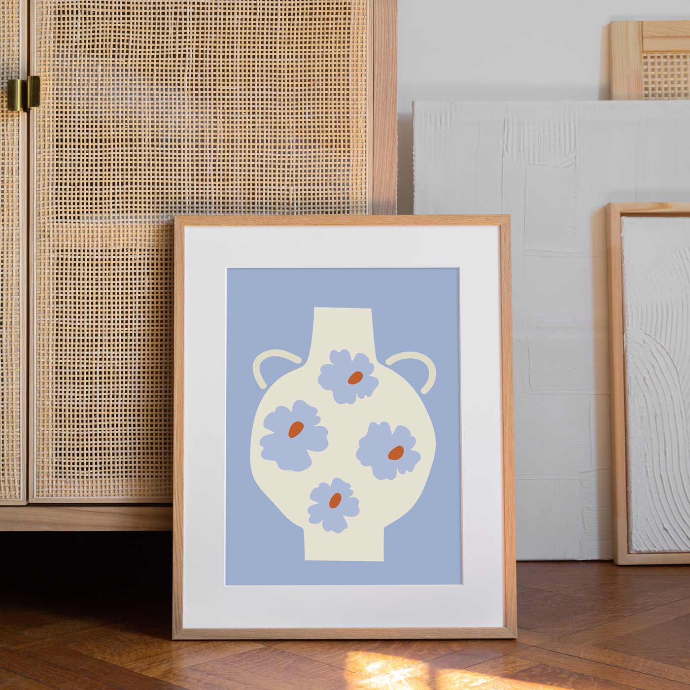 Stone Vase Poster