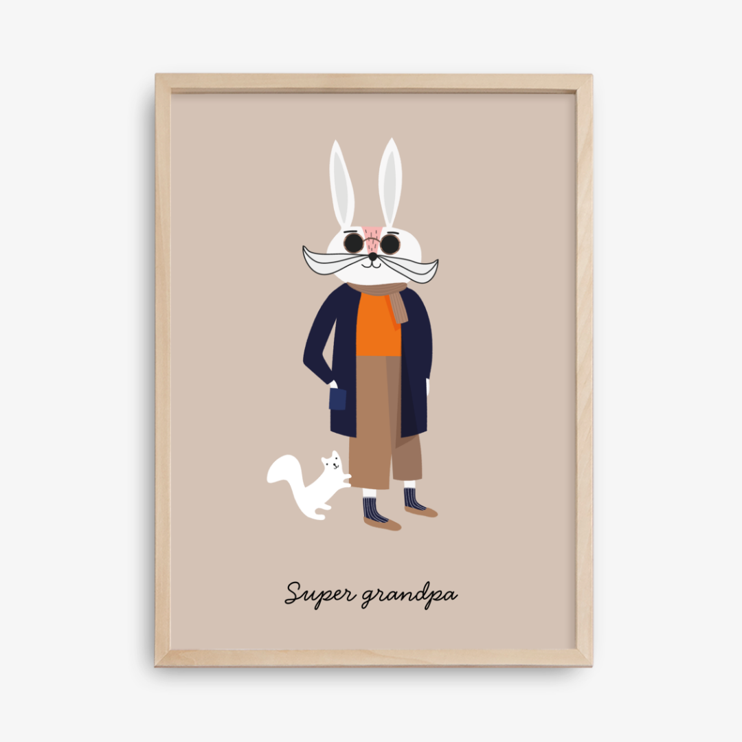 Super Grandpa Poster