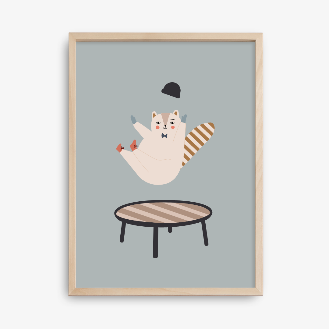 Trampoline Poster