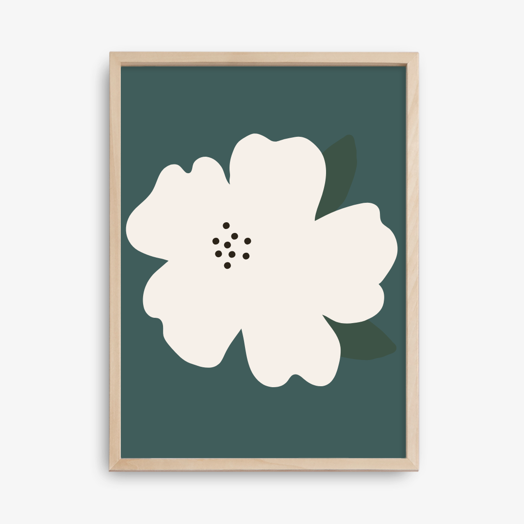 Trumpet Flower Poster, Pink