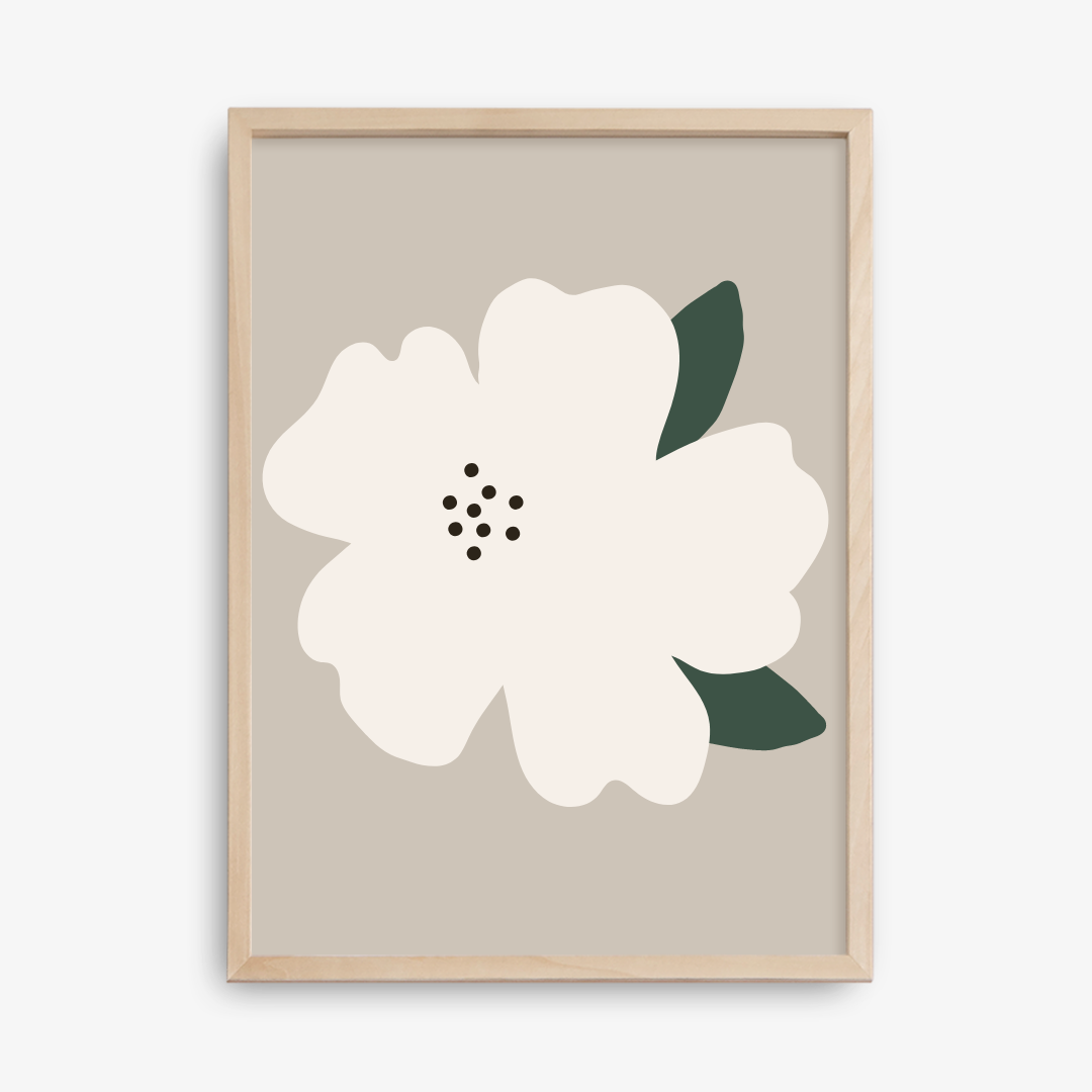 Trumpet Flower Poster, Pink
