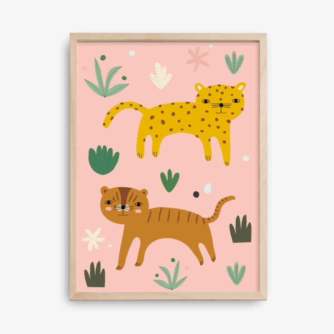 Wild Cats Art poster
