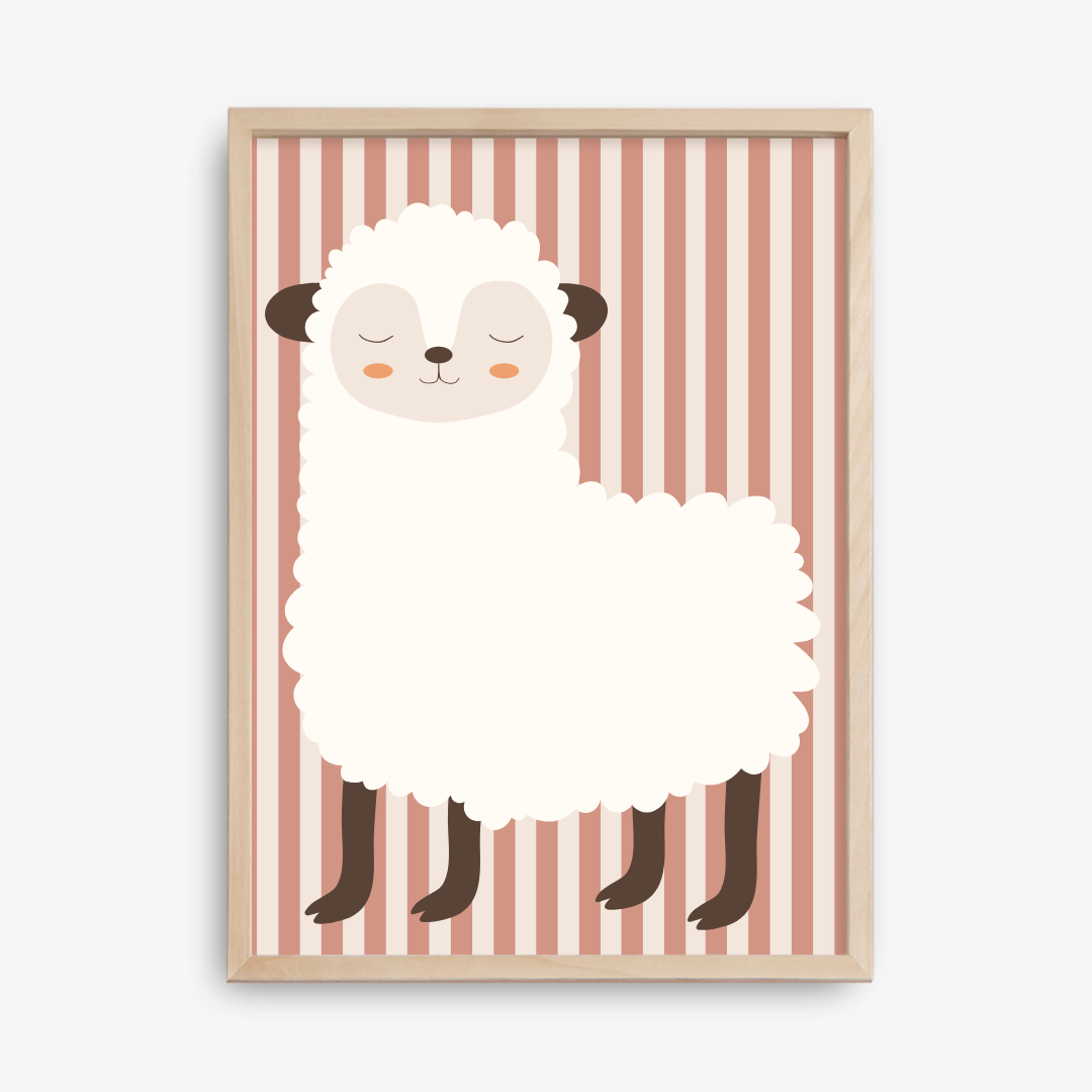 Plakat Puhasta ovčka