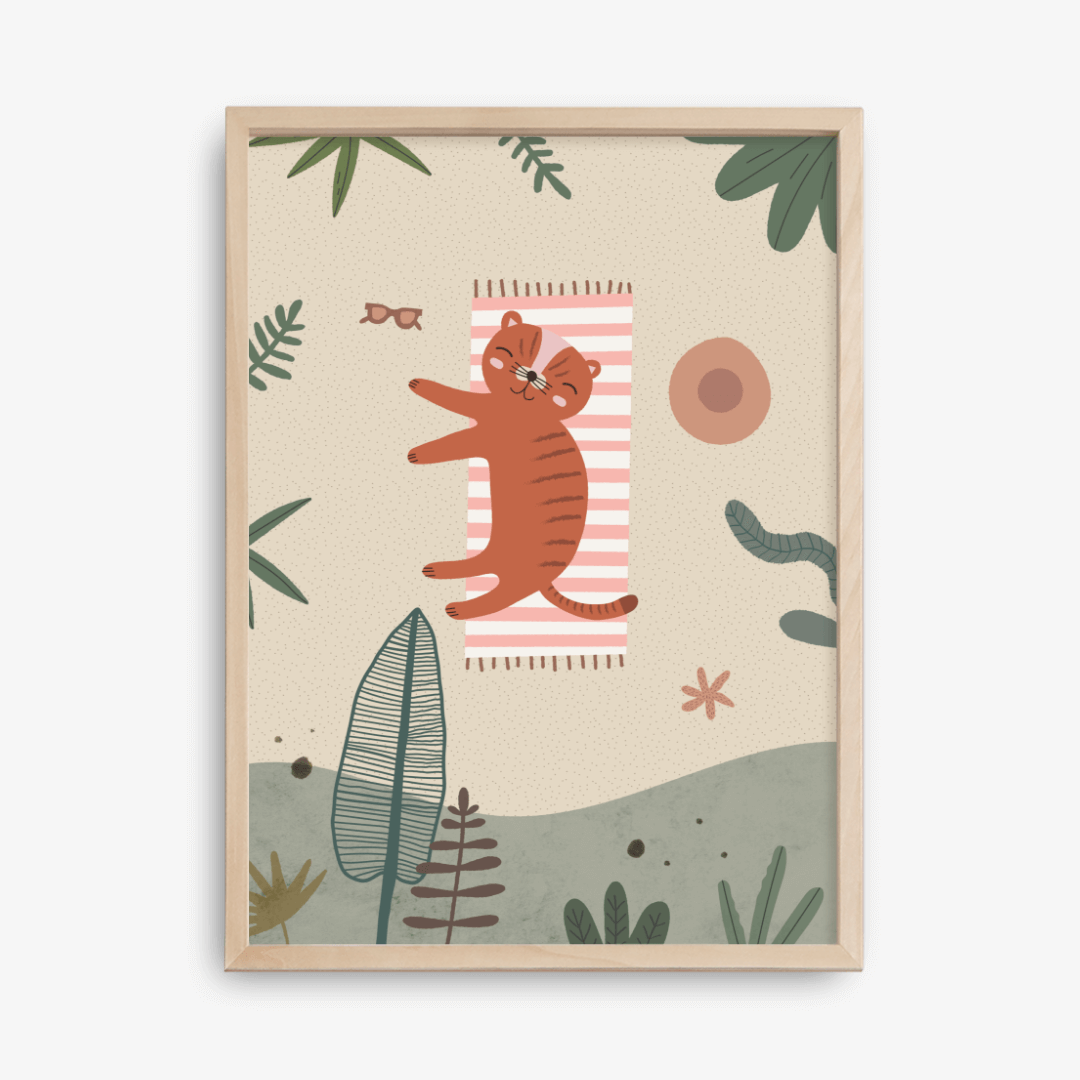 Summer Snoozin' Poster