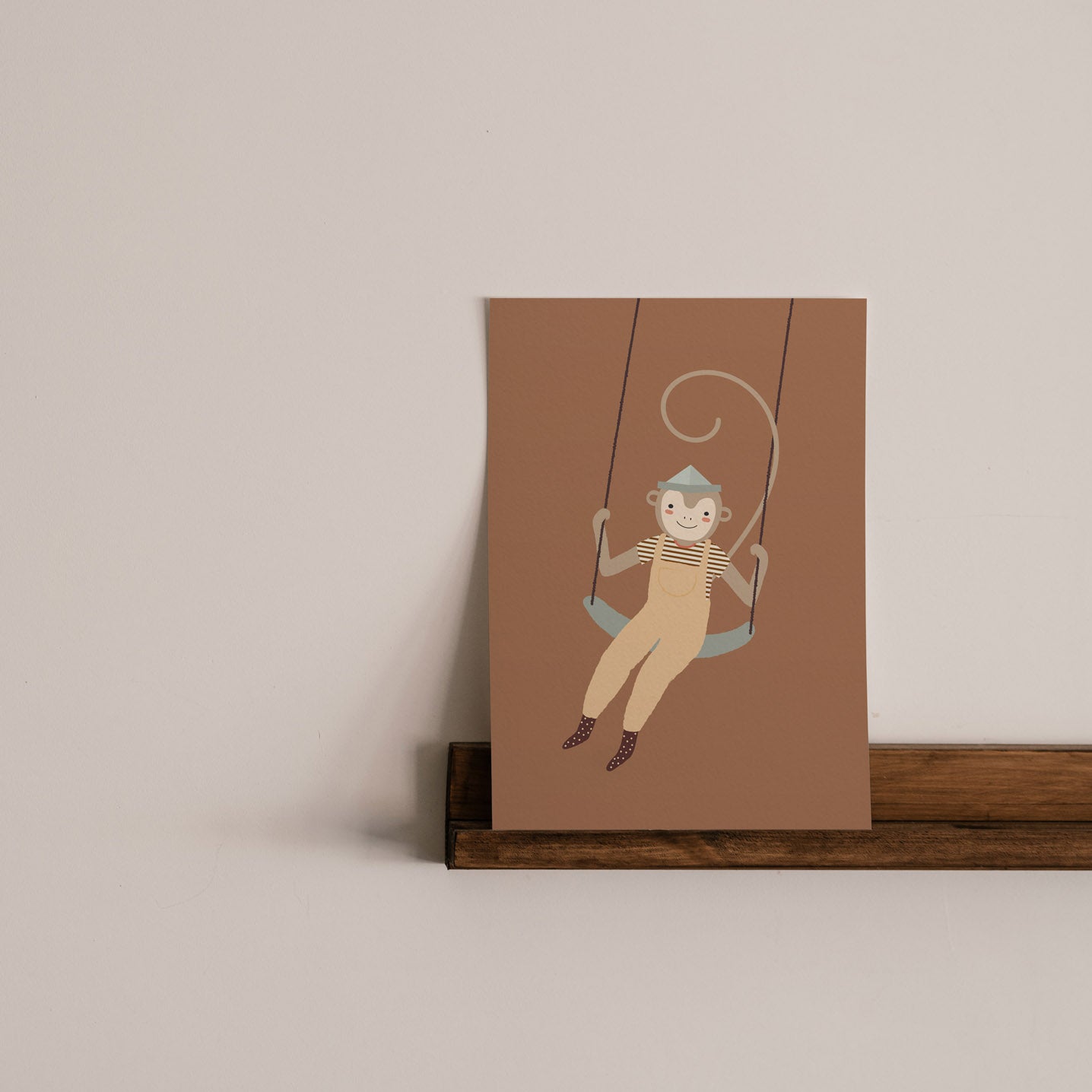 Monkey Swing Art Print (6941826121899)