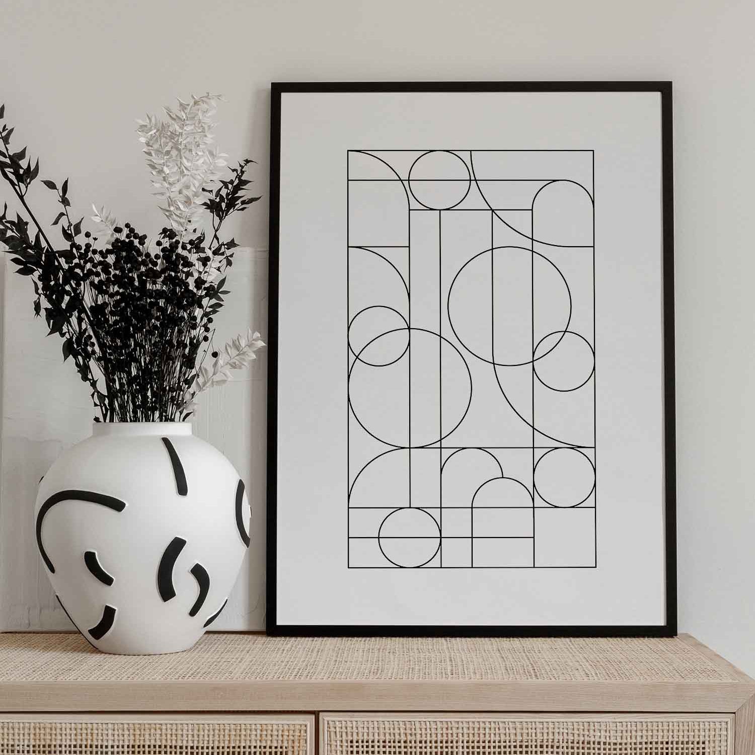 Black Picture Frame, 50x70