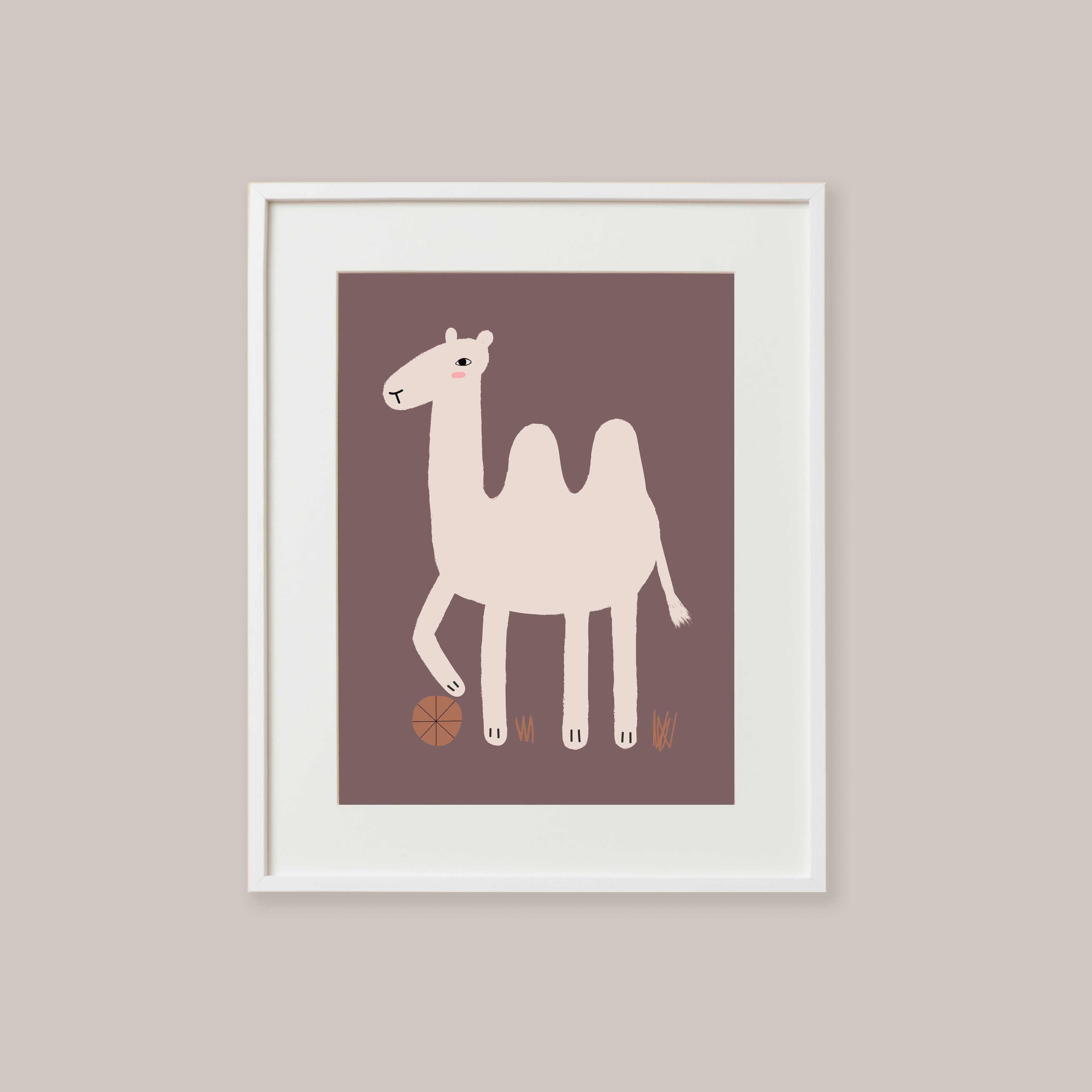 Camel Art Print (6721831010475)
