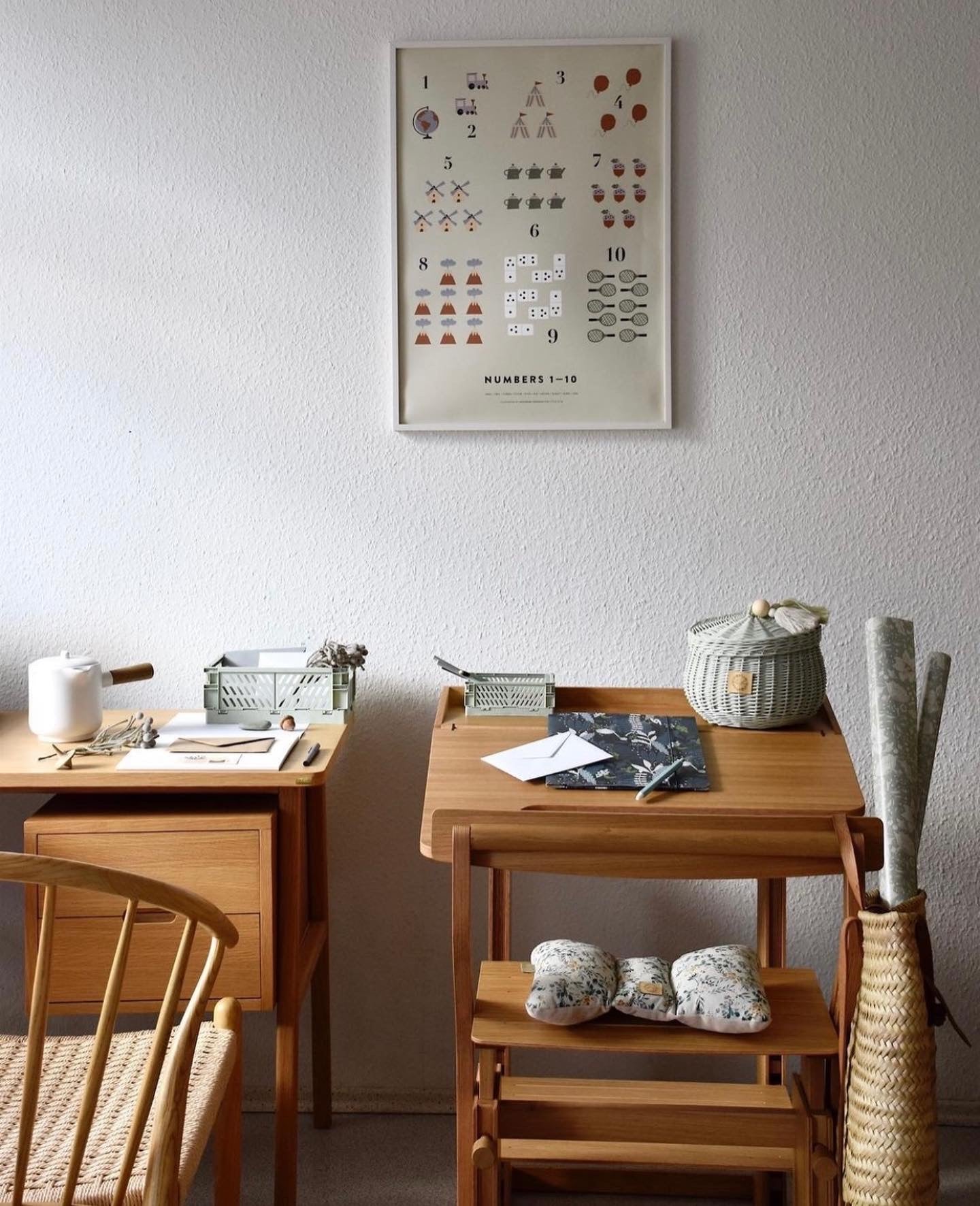 1-10 Numbers Poster, Laurel