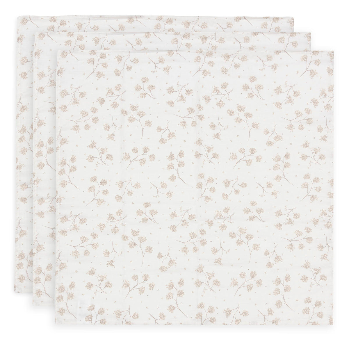 Cloth Muslin 70x70cm - Leafy Dreams - 3 Pack