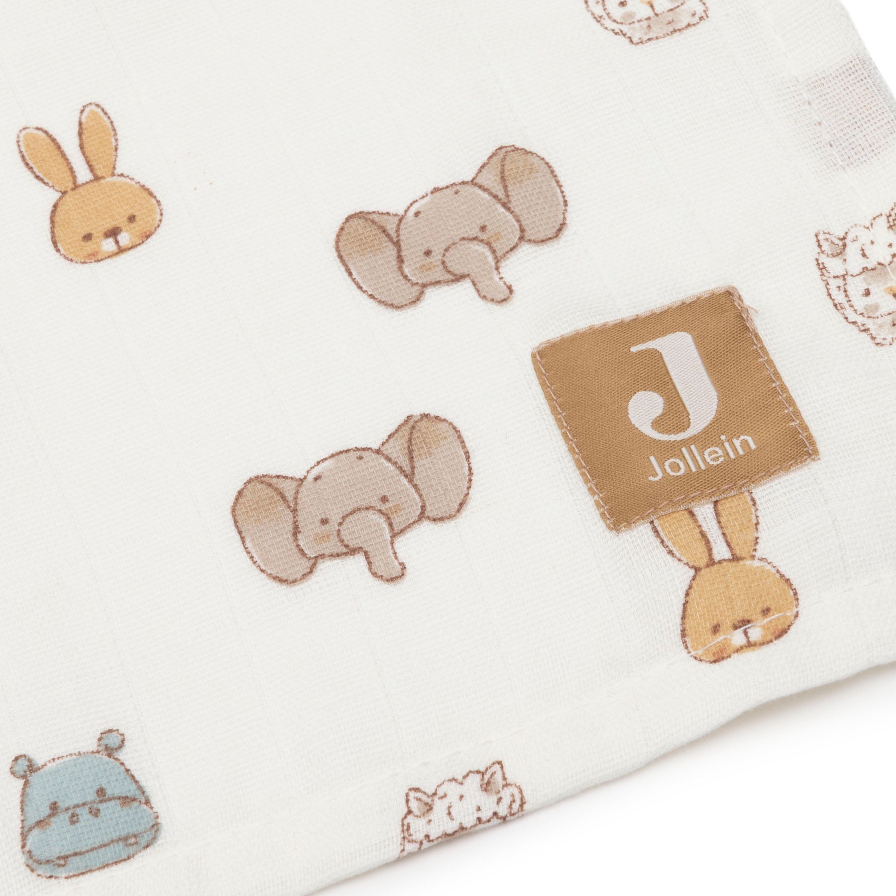 Swaddle Muslin 115x115cm - Jollies - 2 Pack