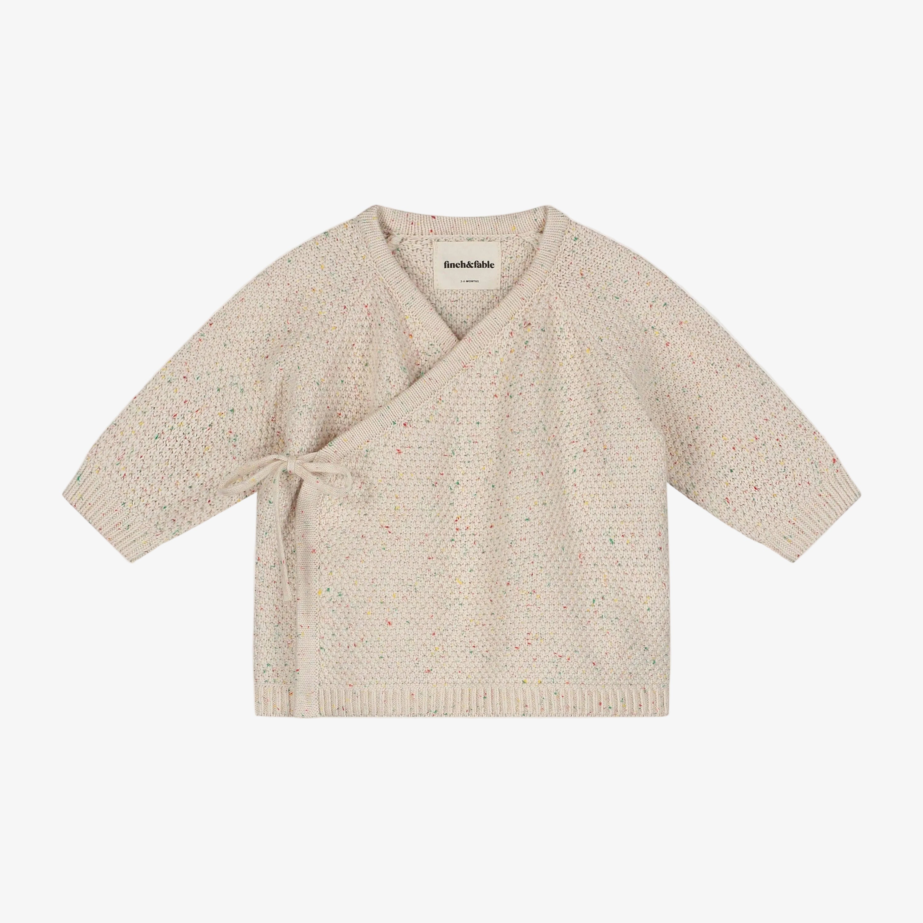 Kimono pleten top - bež
