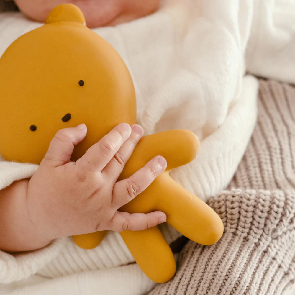 Mini Bear - Natural Rubber Bear Toy: Sienna
