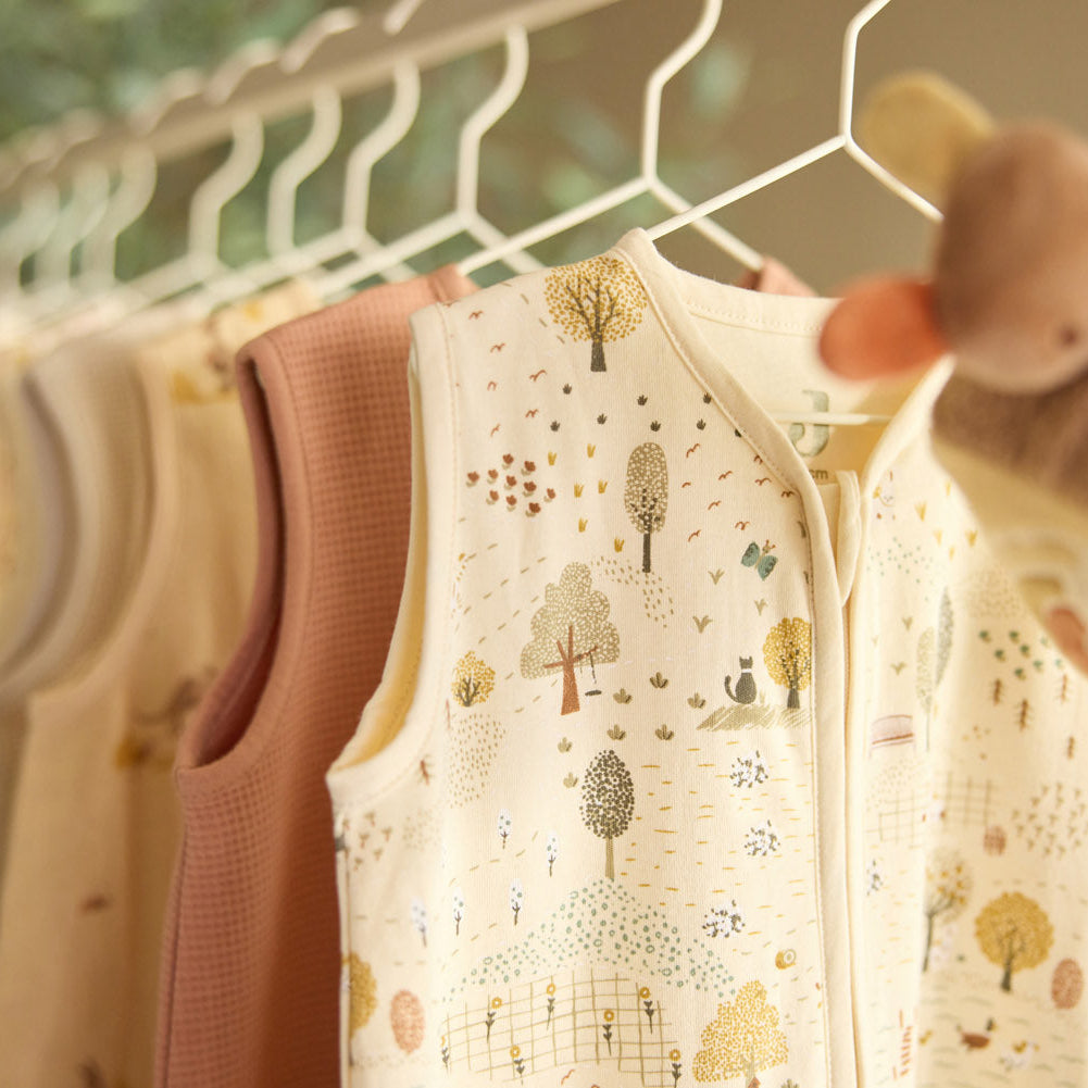 Baby Sleeping Bag with Removable Sleeves - Tiny Park