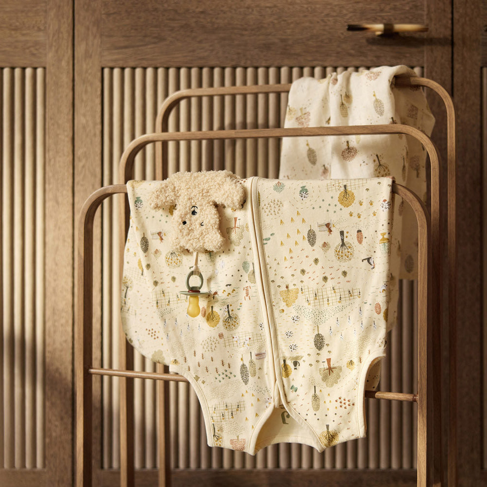 Baby Sleeping Bag with Removable Sleeves - Tiny Park