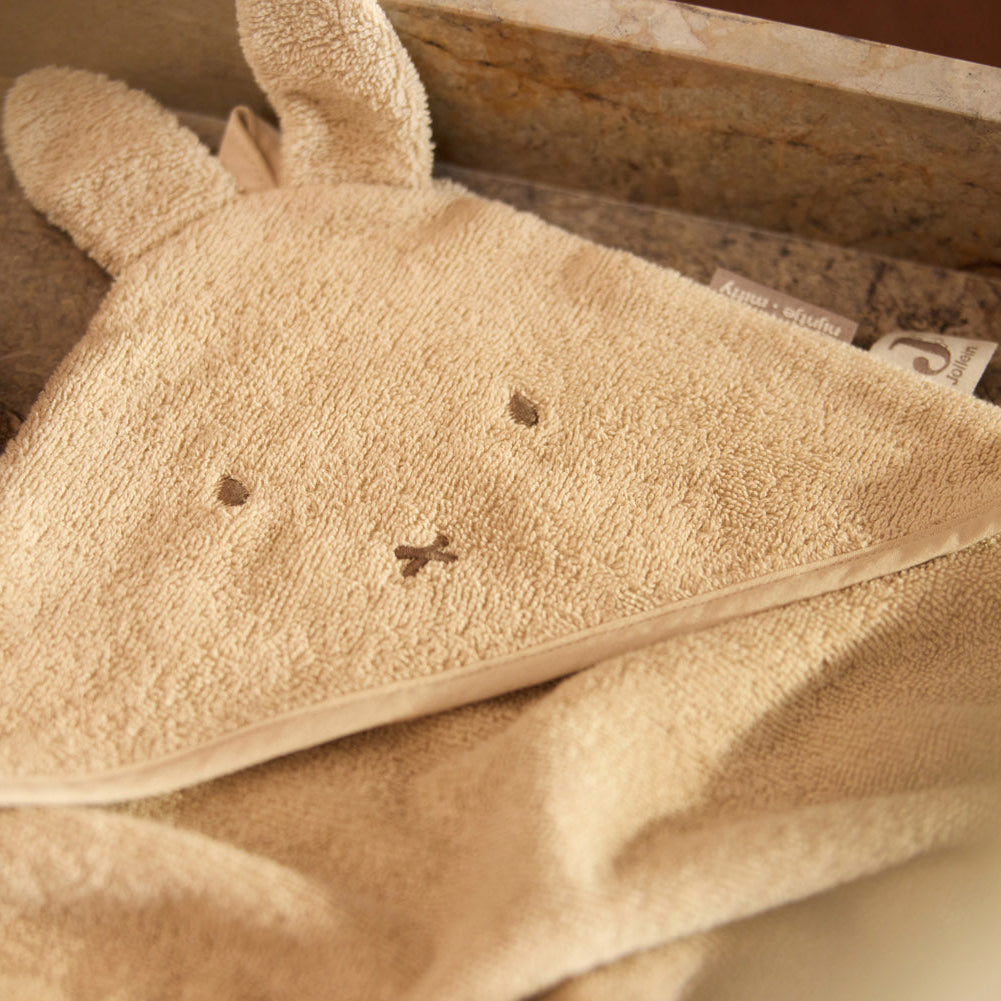 Bath Poncho Terry Miffy - Warm Sand