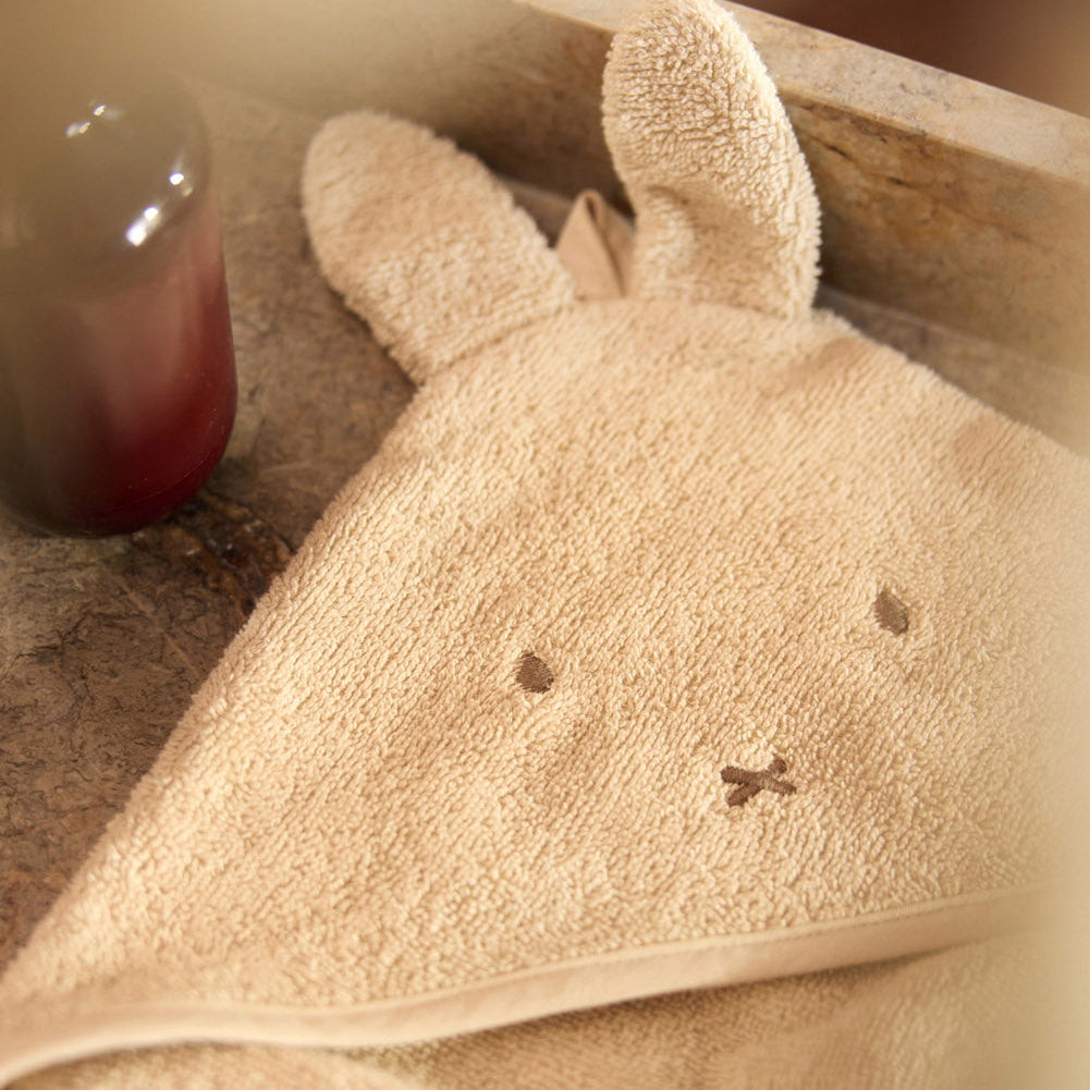 Bath Poncho Terry Miffy - Warm Sand