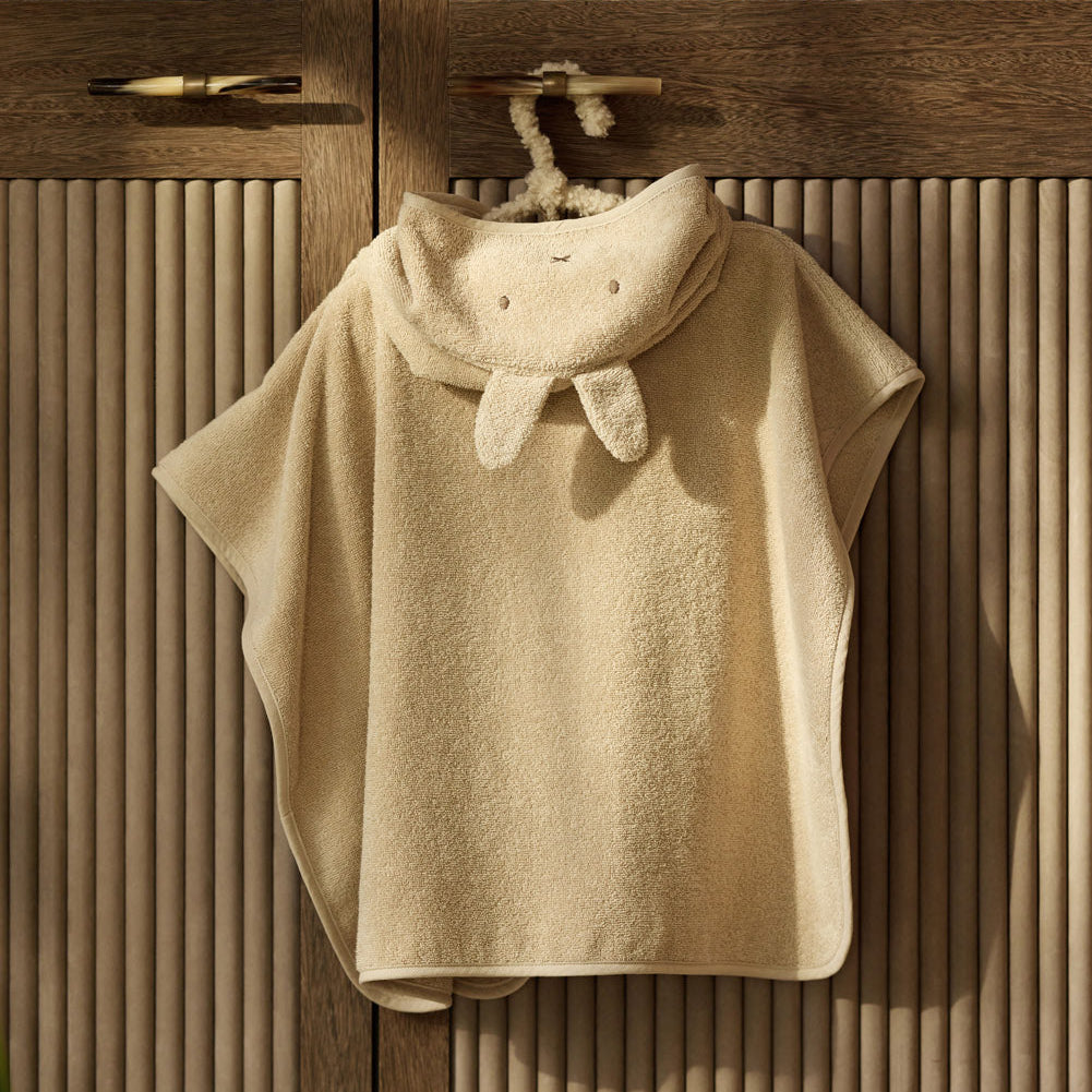 Bath Poncho Terry Miffy - Warm Sand