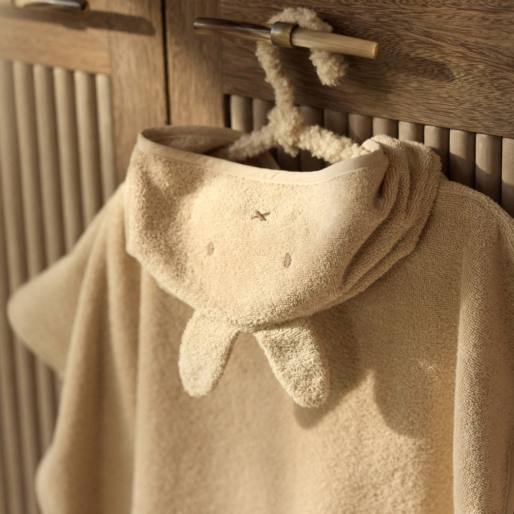 Bath Poncho Terry Miffy - Warm Sand