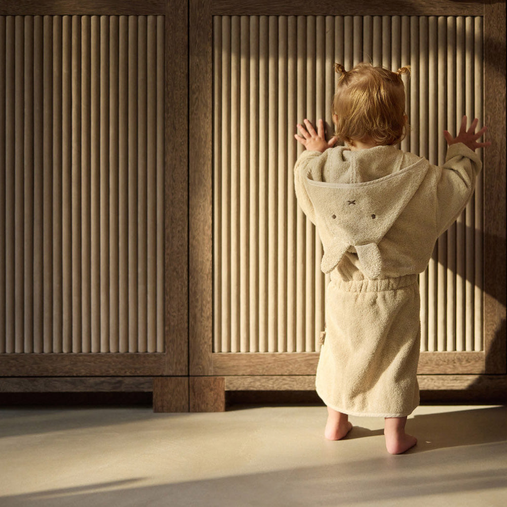 Bath Poncho Terry Miffy - Warm Sand