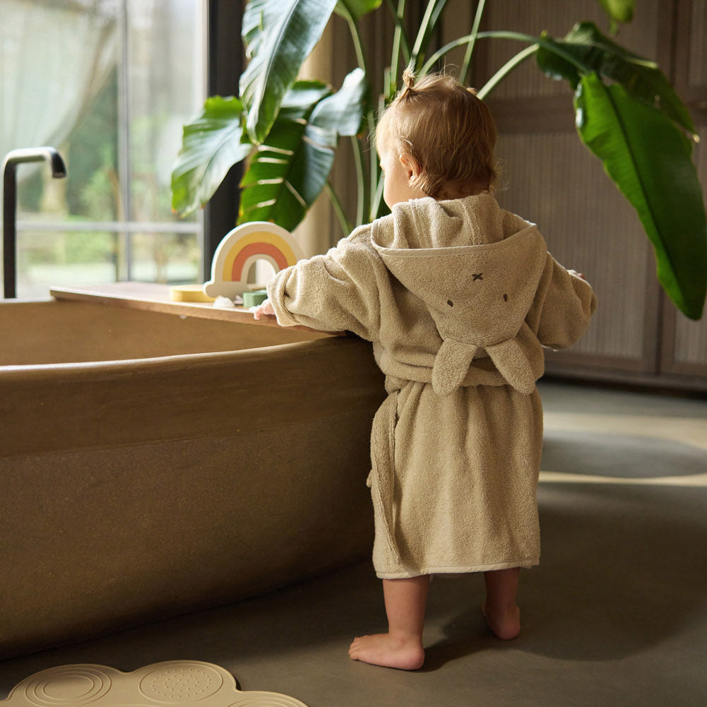 Bath Poncho Terry Miffy - Warm Sand