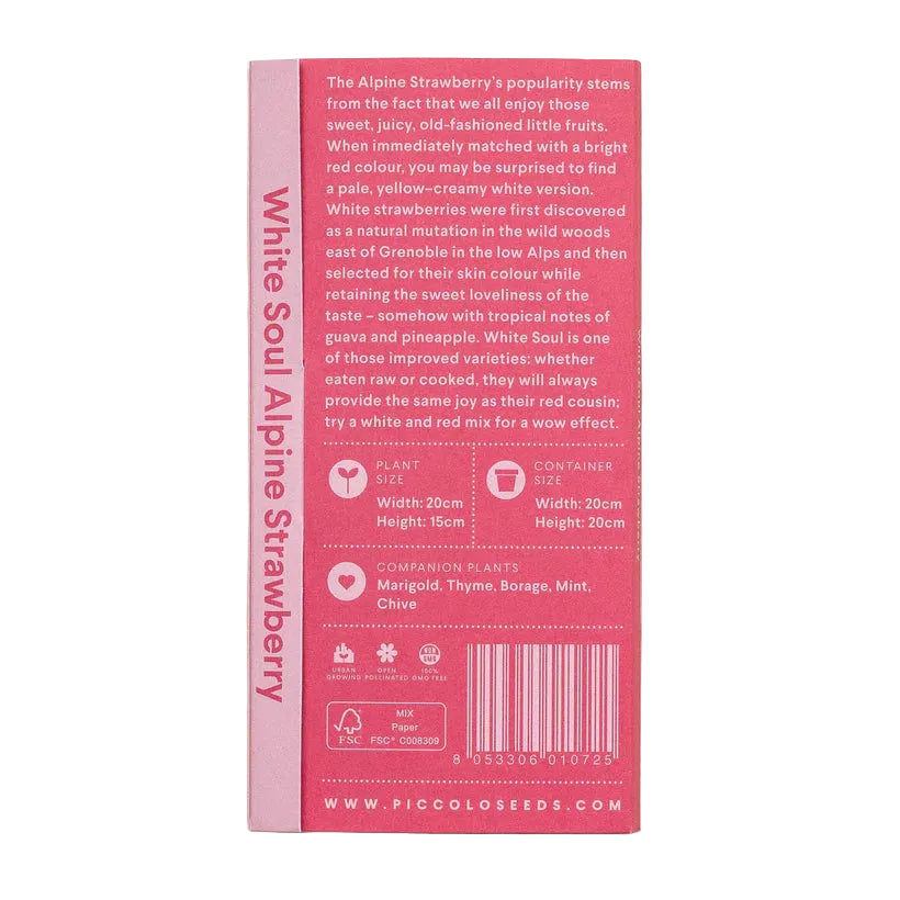 Alpine Strawberry White Soul