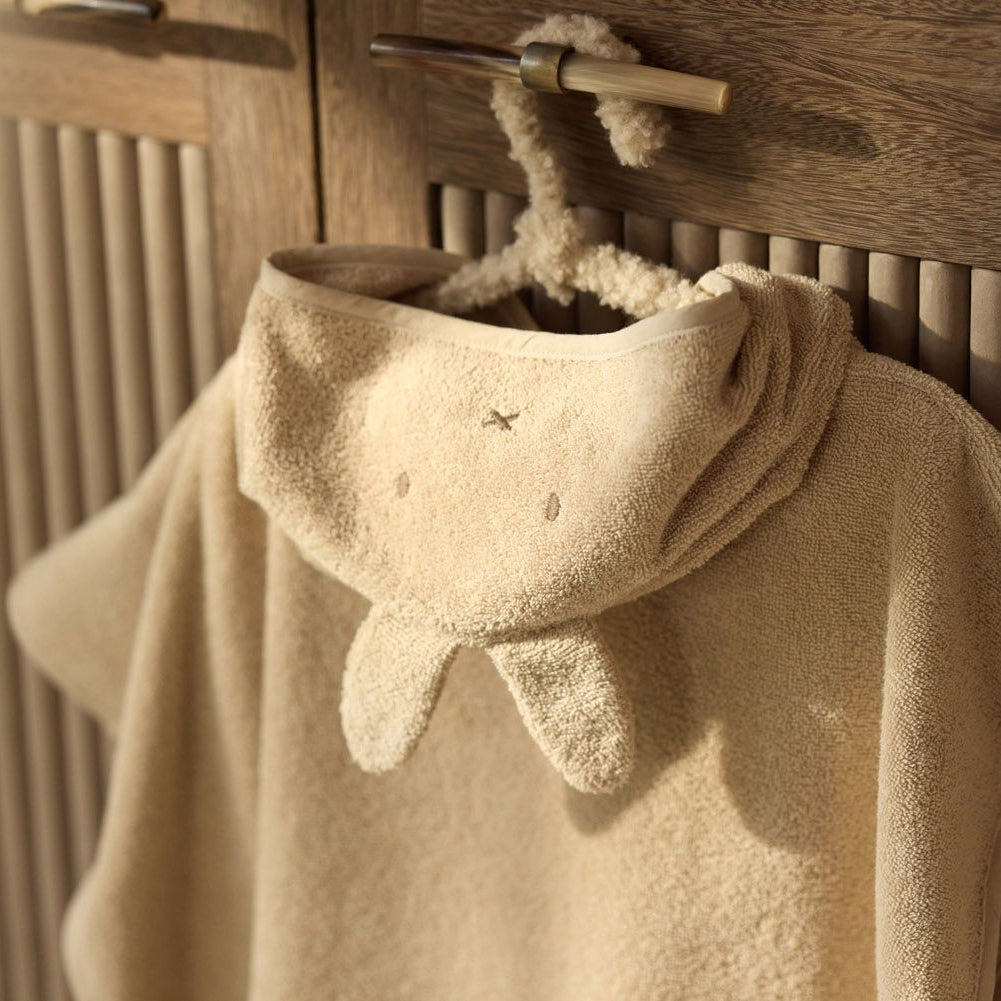 Bath Poncho Terry Miffy - Warm Sand