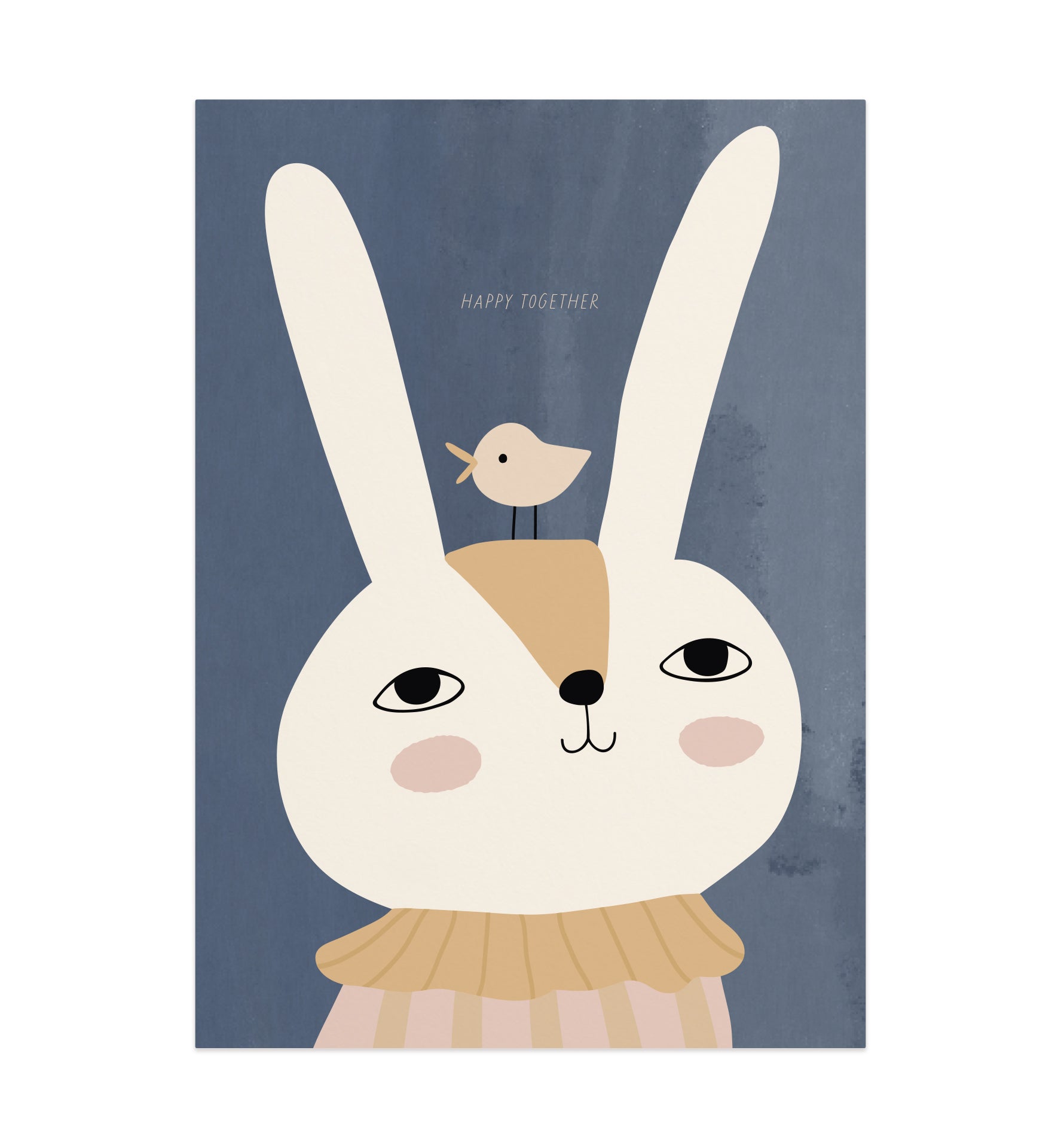 Happy Together, Animal Nursery Poster