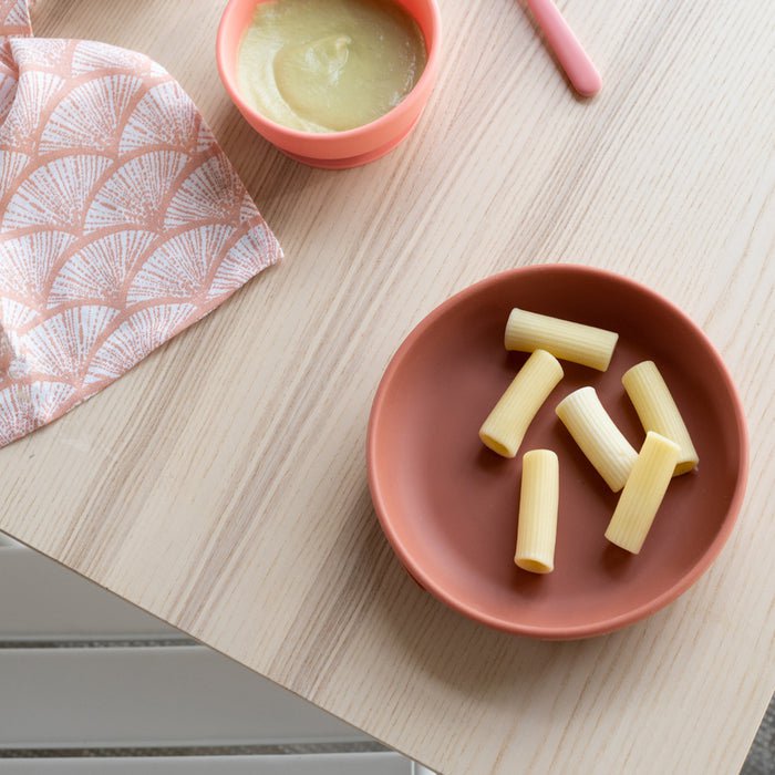 Silicone Baby Meal Set, Coral