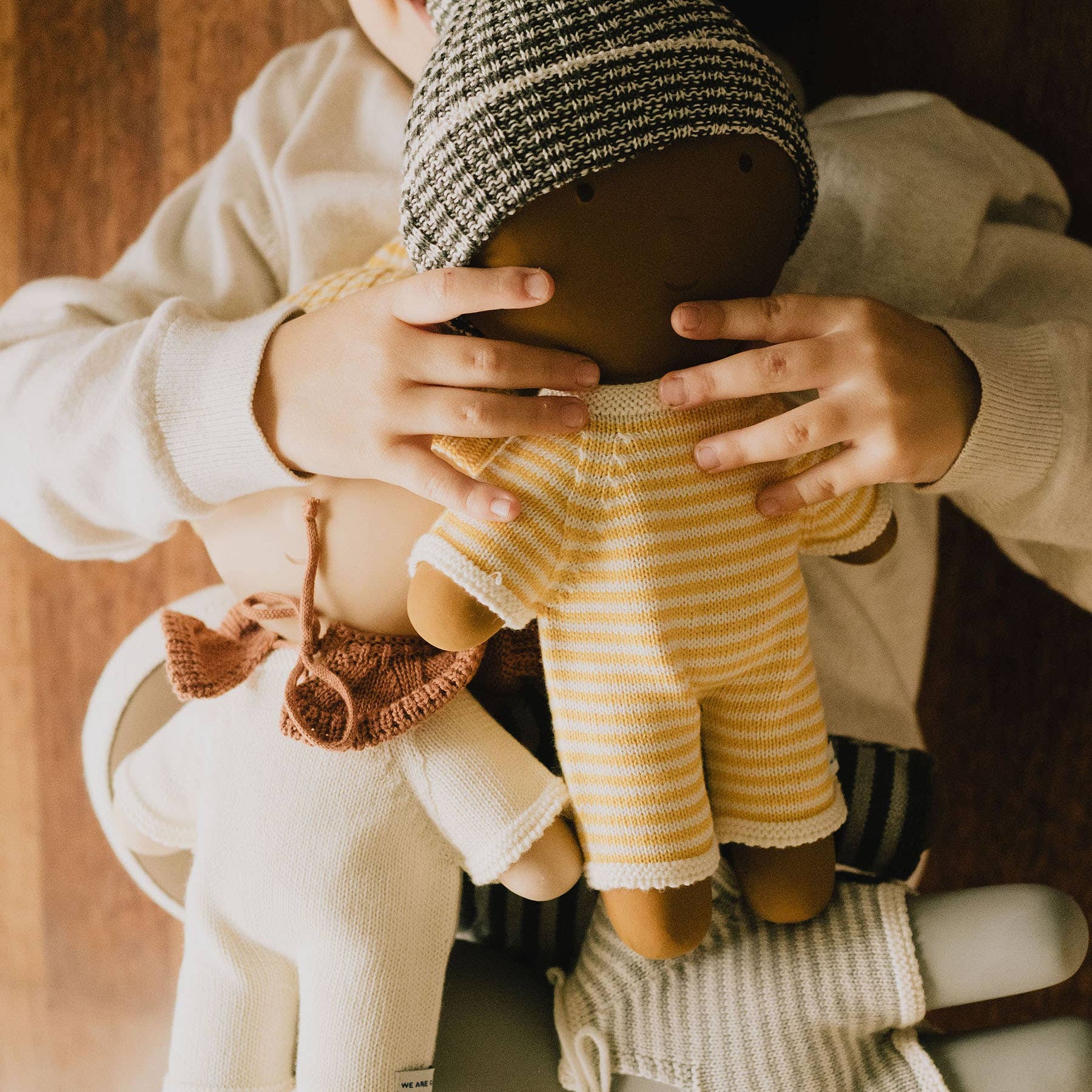 Natural Rubber Baby Doll - Blue Sky Set