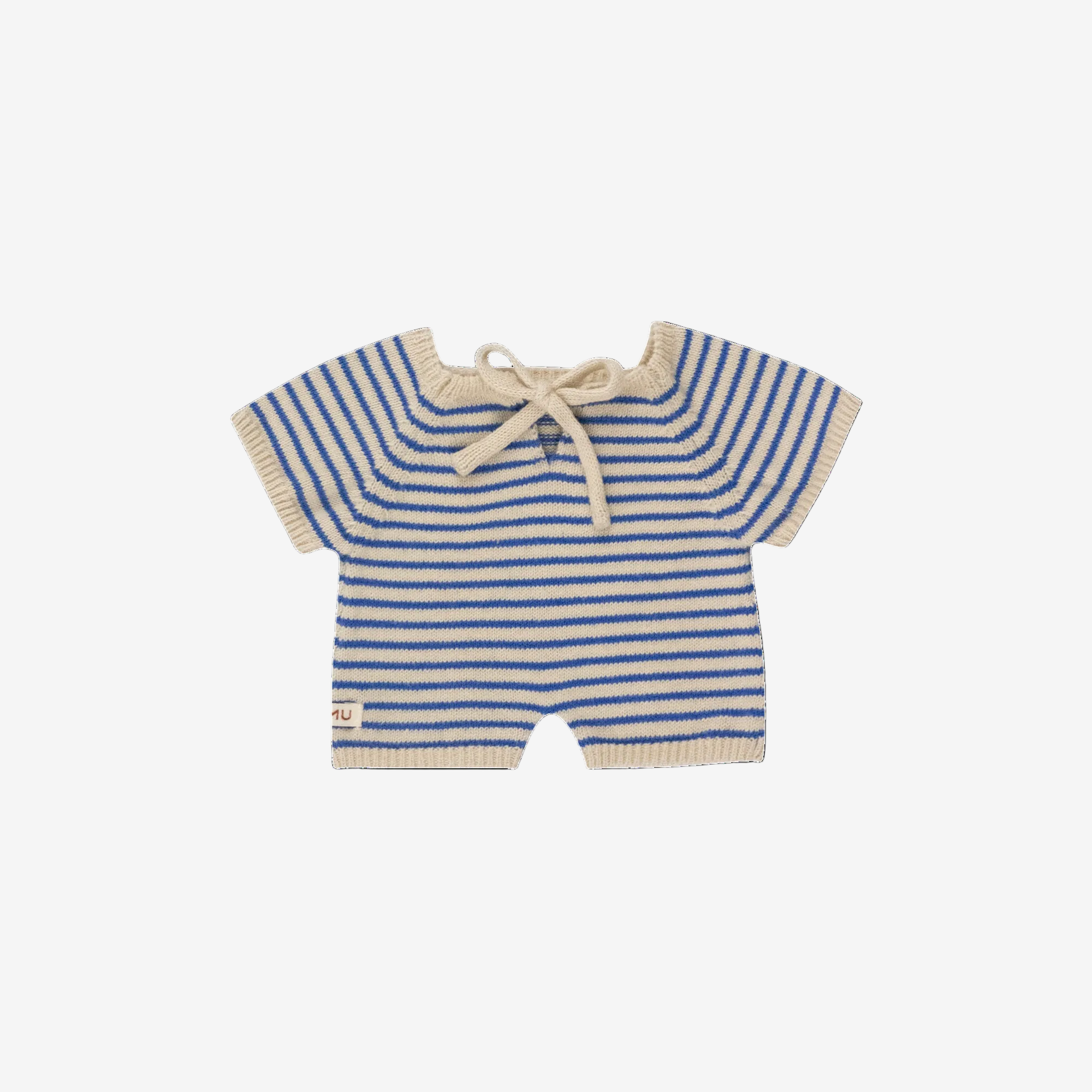 Natural Rubber Baby Doll - French Stripes Set