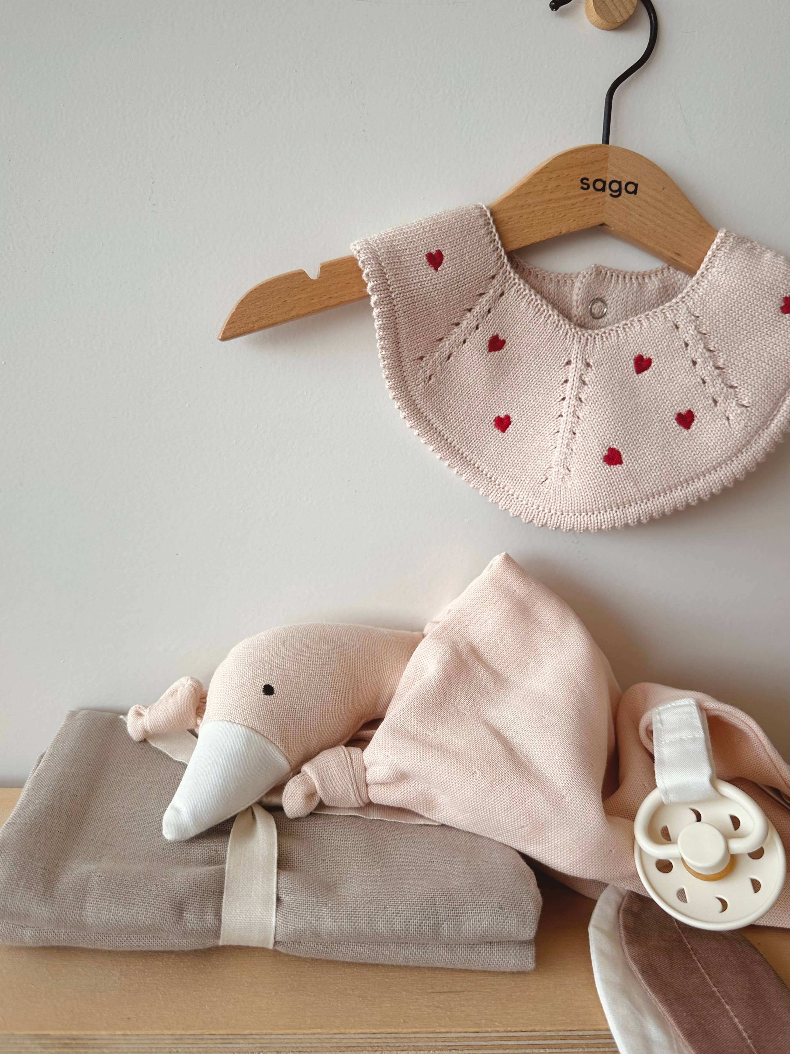 Cuddle Cloth Goose, Baby Blush