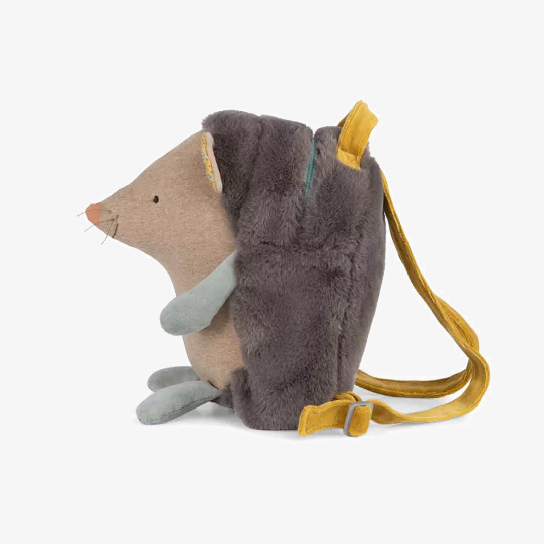 Hedgehog Plush Backpack - Trois petits lapins